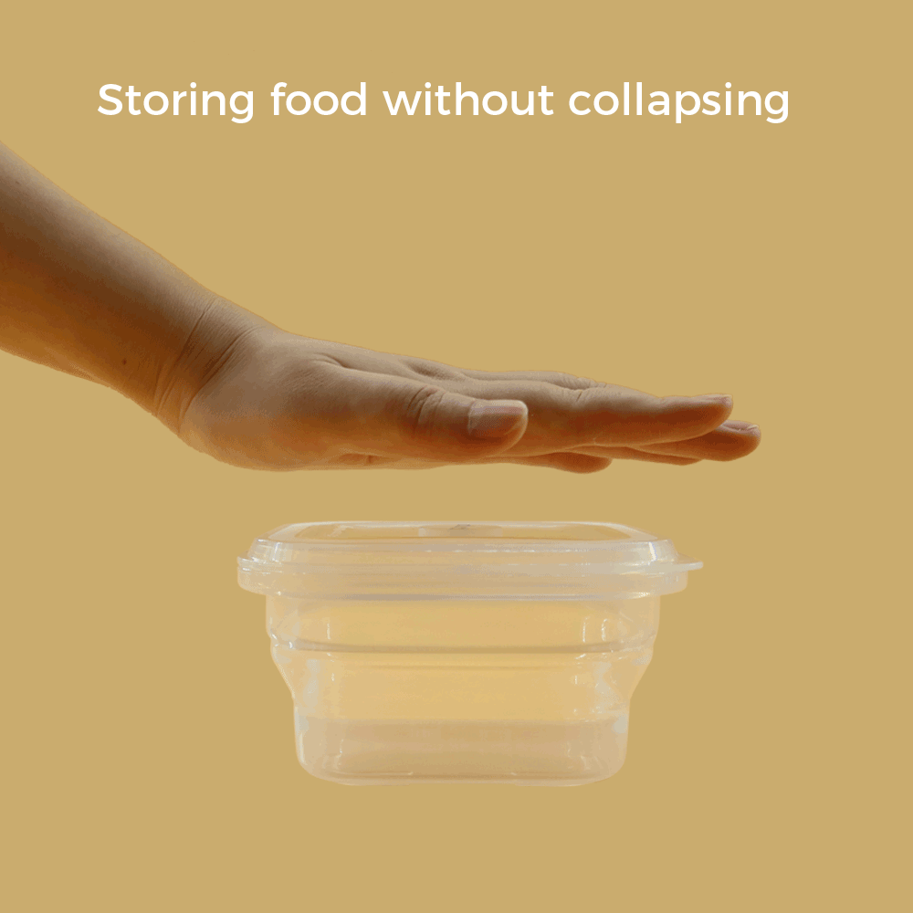24 oz Collapsible Food Storage Box – UrbanCred