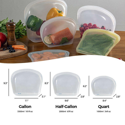 Durbl New Set(set of 3): 100% platinum silicone