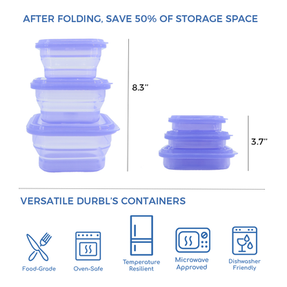 Durbl Containers - 3PACK
