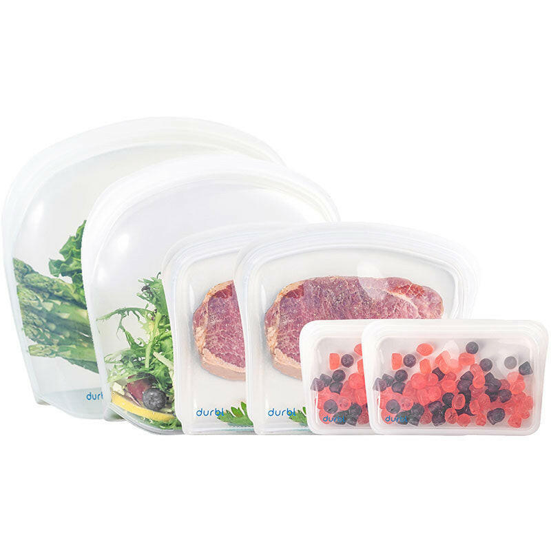 Durbl Reusable Silicone Bags - Ultimate Bundle (6-Piece)