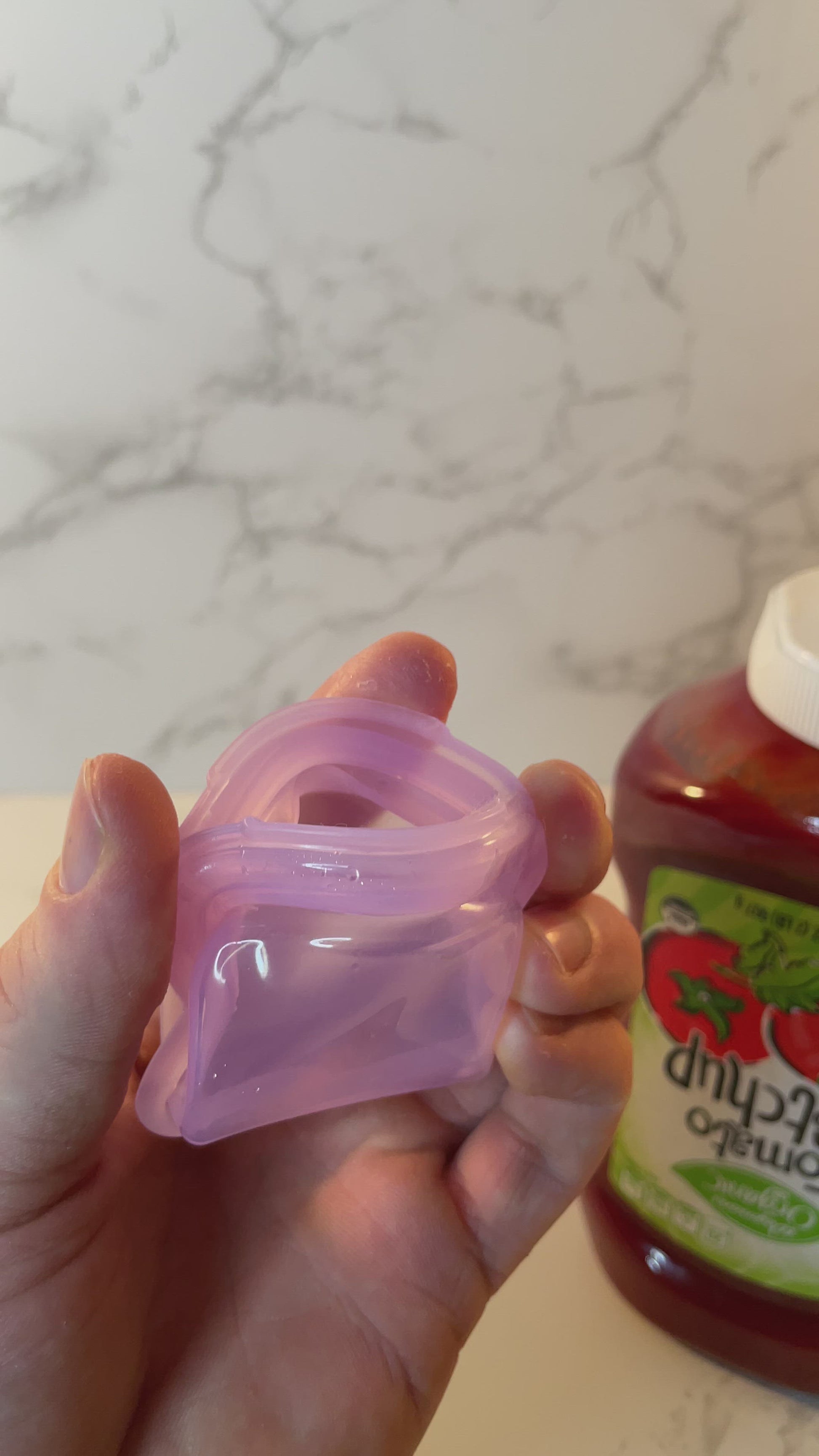 Tiny Reusable Silicone Food Storage Bag – Durbl